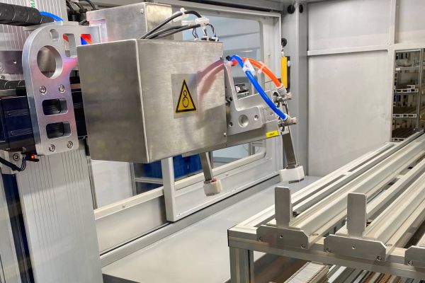 bestückbare Magazin des RailAssembler von Weidmüller