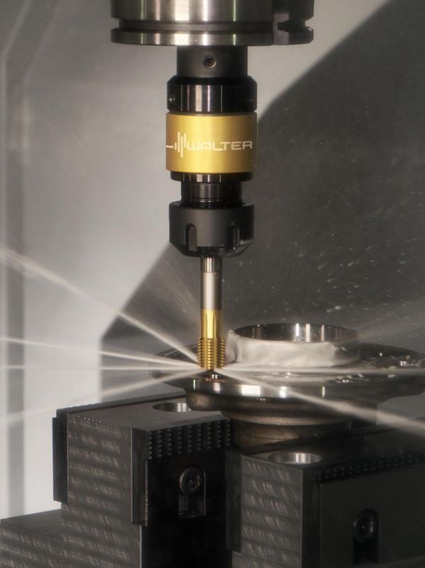 Der Walter Gewindeformer TC430 Supreme ermöglicht ausreissfestere Gewinde bei dynamischer Krafteinwirkung. (Bild: Walter AG)