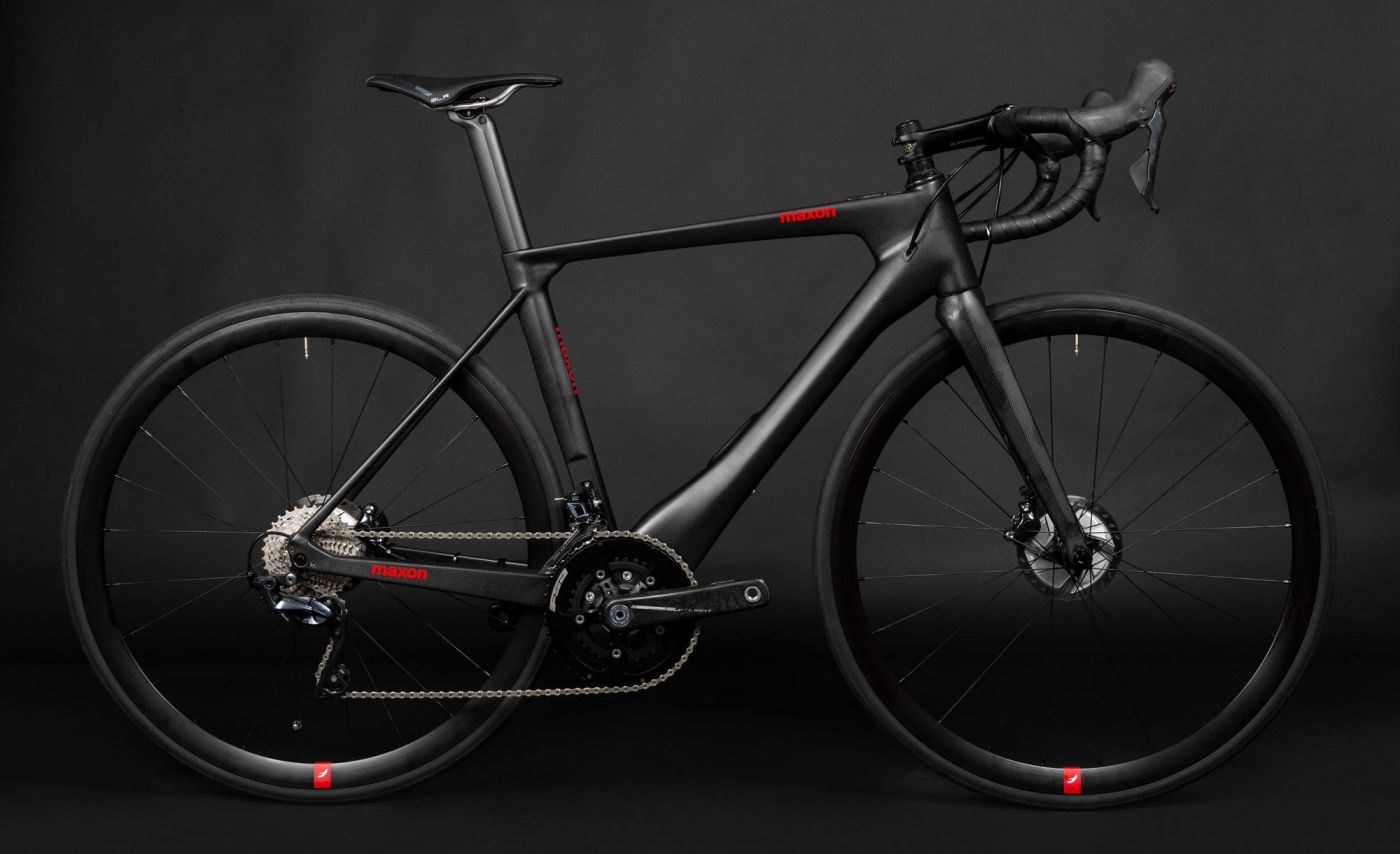 Carbon-Bike mit Bikedrive-Air-System von Maxon