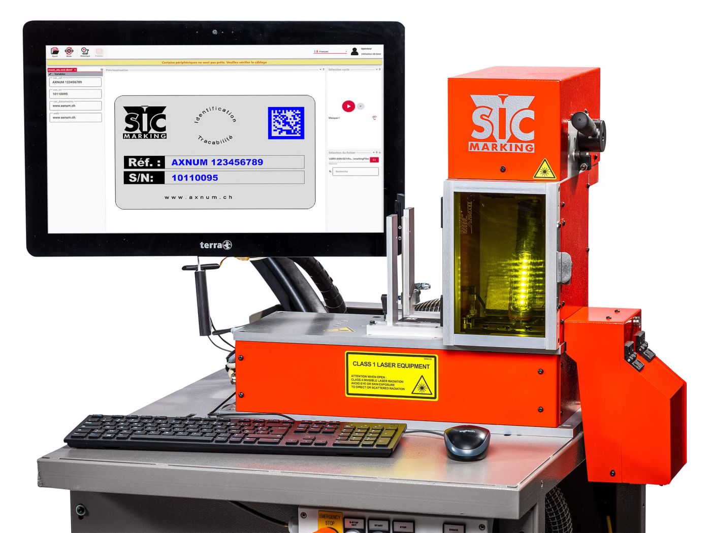 Typenschilder beschriften mit Tagmark Laser