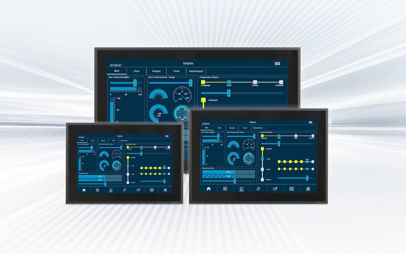 Web-Panels von Sigmatek