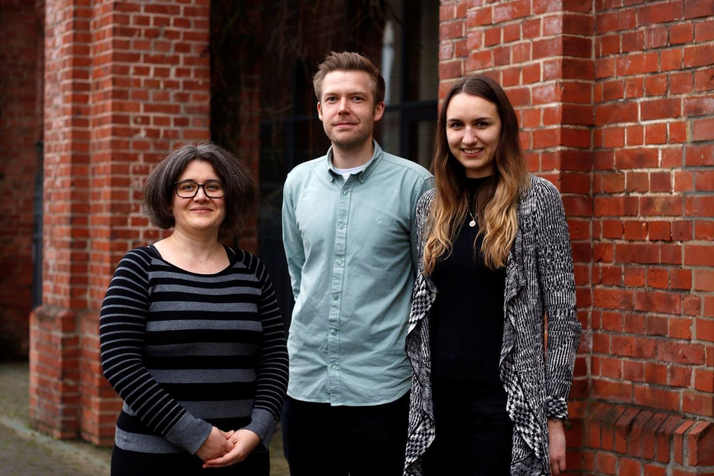 Klara Wiegel, André Schlink und Elisabeth Eckel.