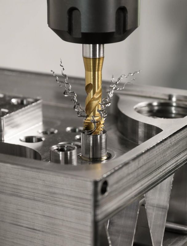 Der Spantransport ist beim Gewindebohren das klassische und oft nicht einfach zu lösende Problem. Bildquelle: Walter AG