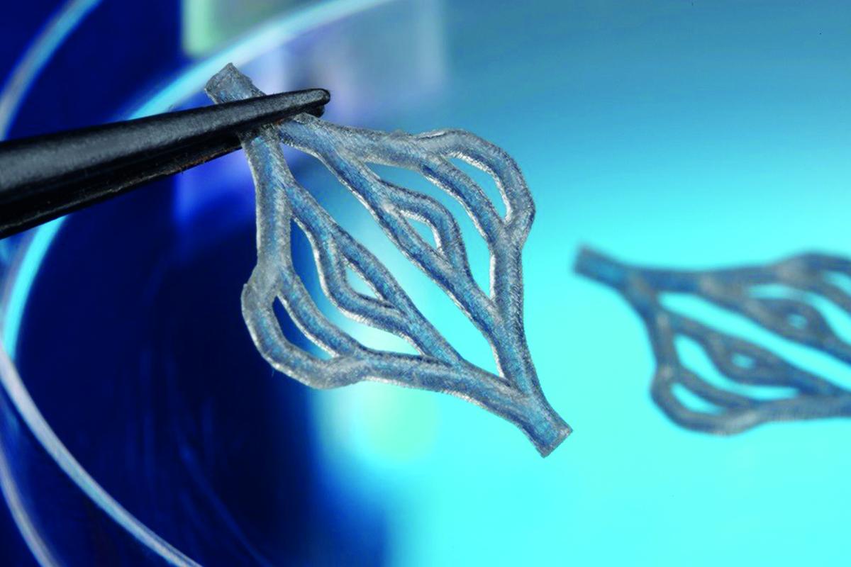 Verzweigtes, elastisches und vascularisiertes Scaffold