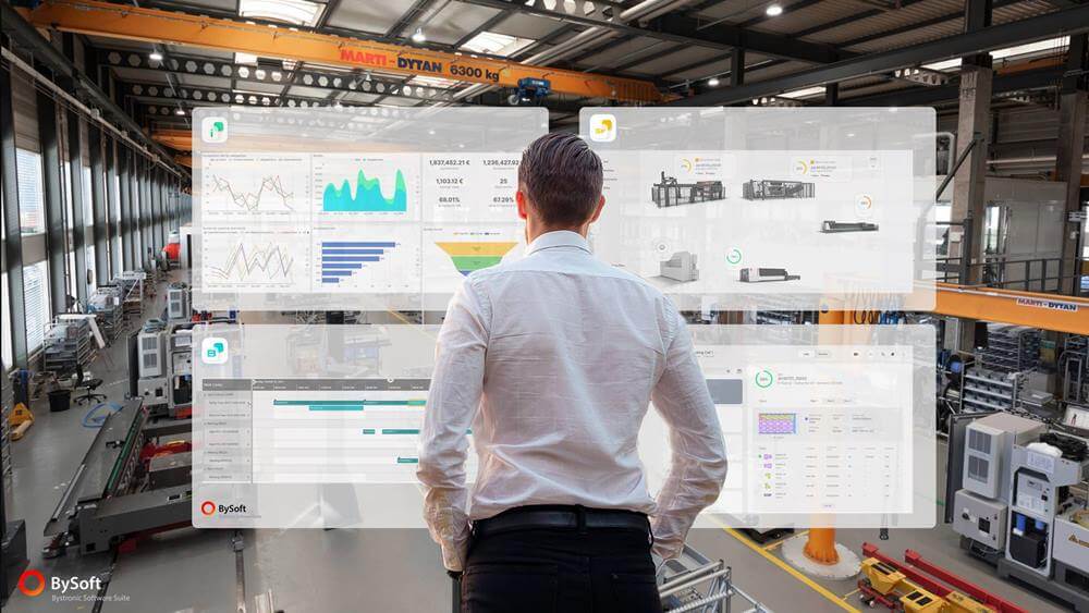 Blechbearbeitung Bysoft von Bystronic