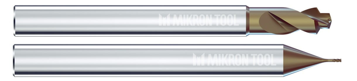 Zerspanungswerkzeuge von Mikron Tool: CrazyDrill Hexalobe