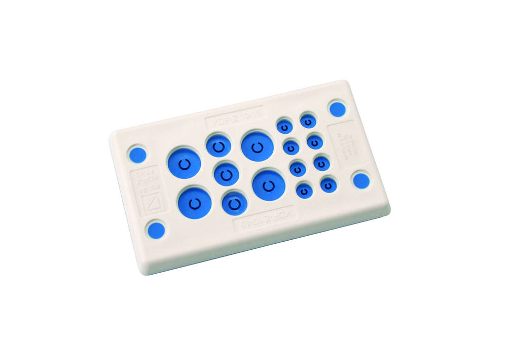 Die FDA-konforme Kabeldurchführungsleiste KDL/D-FDA  von Murrplastik