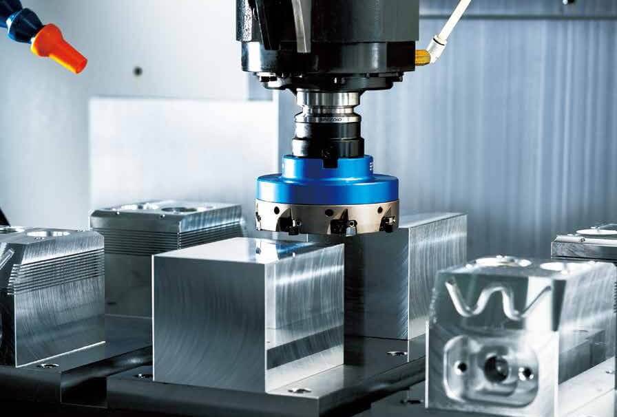 Speedio W1000Xd1 von Brother: Innenraum mit Spindel.