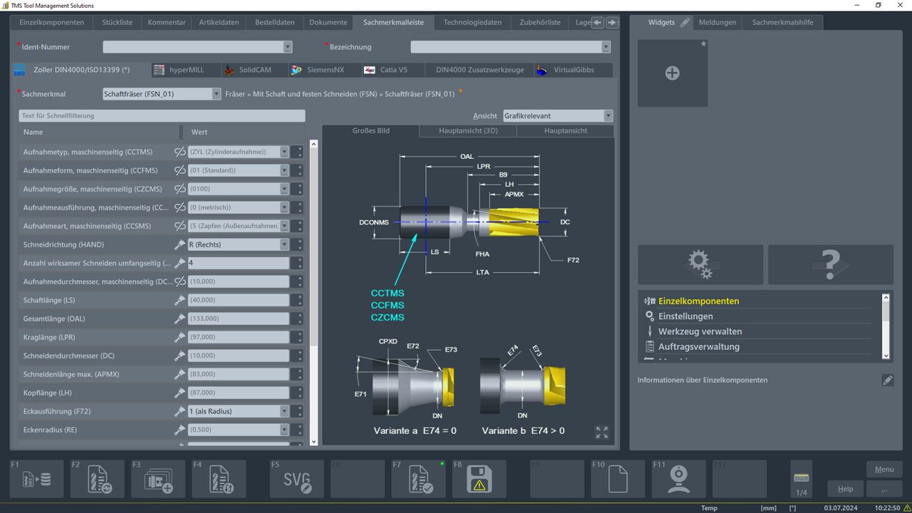 TMS Tool Management Solutions von Zoller: Offen für individuelle Werkzeuge