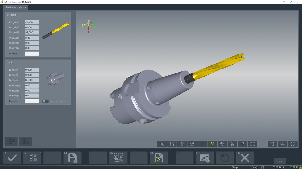 TMS Tool Management Solutions von Zoller: Prozesssicher